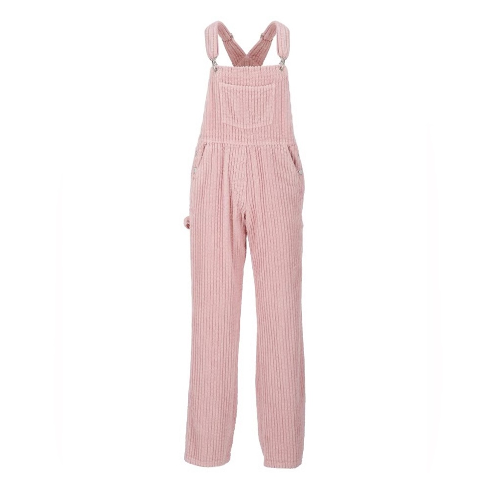 MOSCHINO JEANS Straight Leg Corduroy Dungarees Overall Jumpsuit - Picture 3 of 12